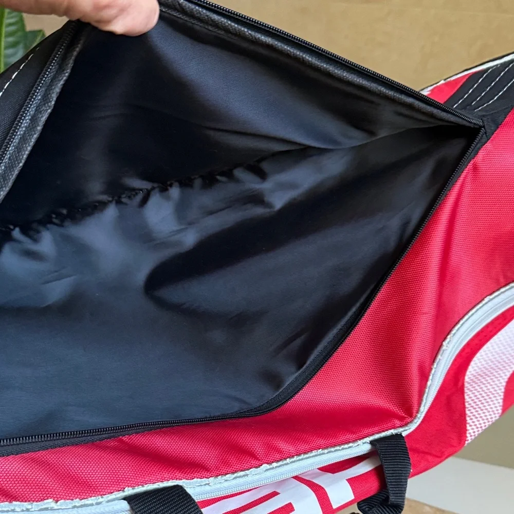 HEAD Red and Black Tennis Bag with Shoulder Strap